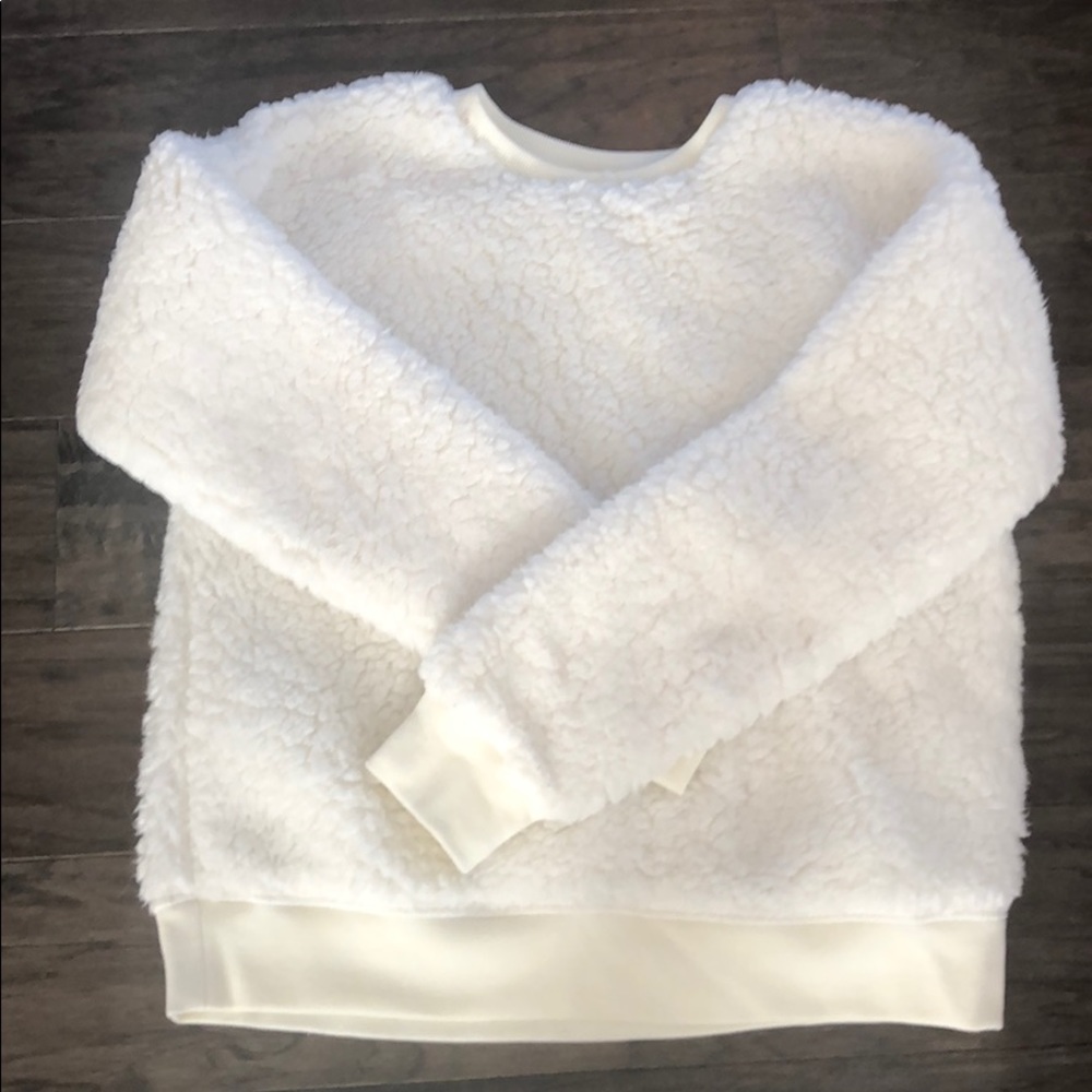 Sherpa sweatshirt crewneck